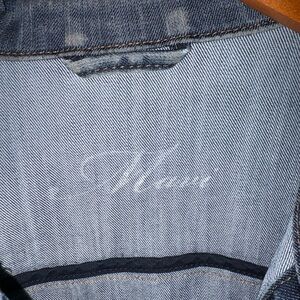 Mavi Light Blue Denim vintage distressed denim jacket